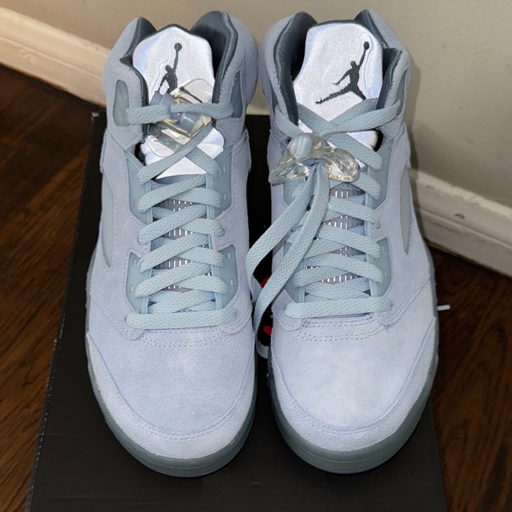 Air Jordan 5 Retro Sneakers in Light Blue